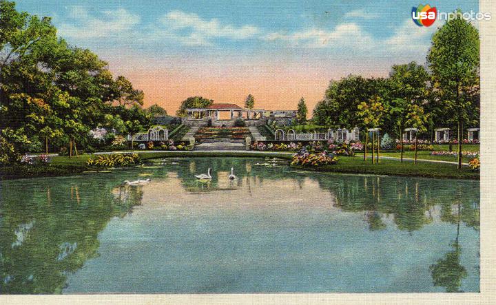 REFLECTION POOL, BOTANIC GARDEN, ROCK SPRINGS PARK