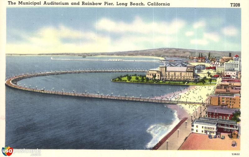 The Municipal Auditorium and Rainbow Pier