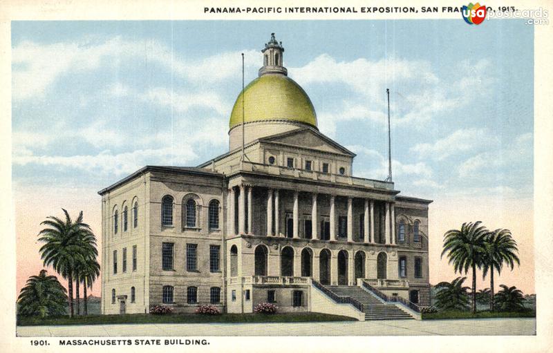 Massachusetts State Building. Panama-Pacific International Exposition