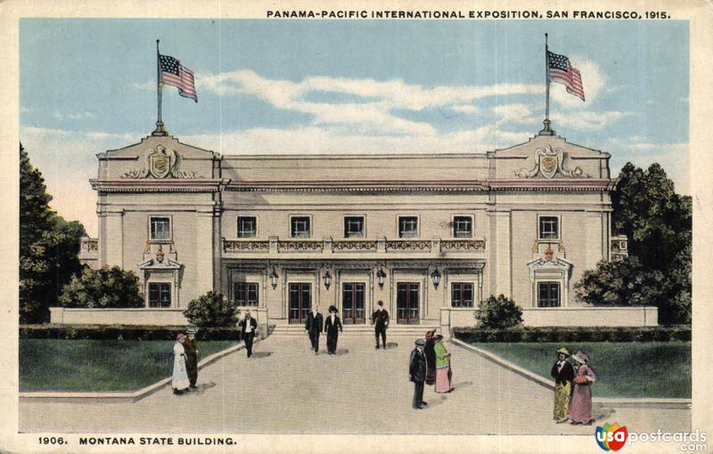 Montana State Building. Panama-Pacific International Exposition