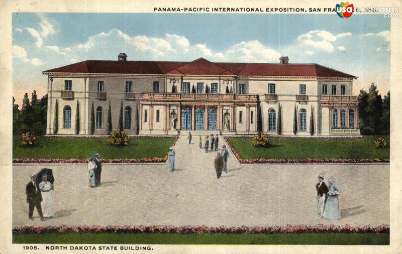 North Dakota State Building. Panama-Pacific International Exposition