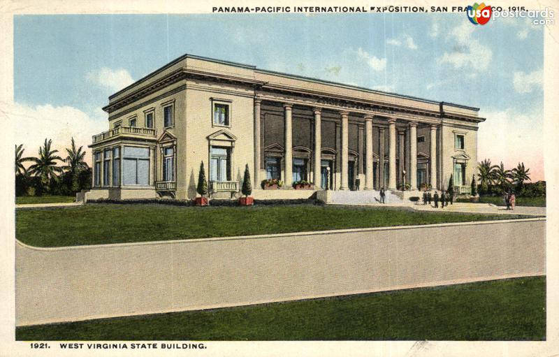 West Virginia State Building. Panama-Pacific International Exposition