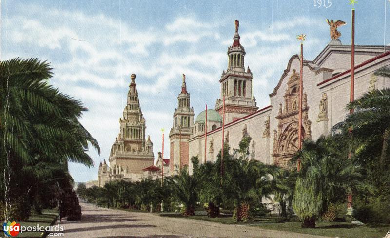 Vintage postcards of San Francisco