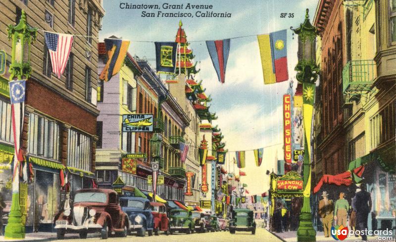 Chinatown, Grant Avenue