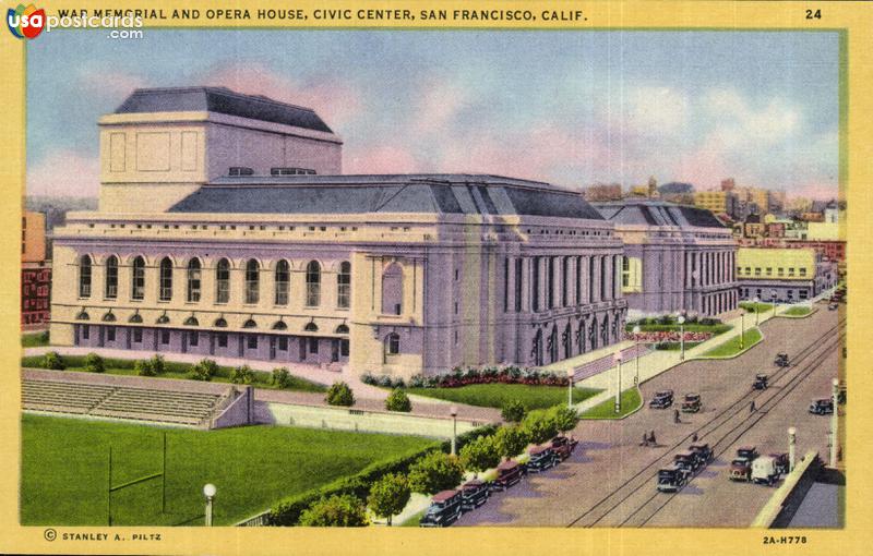 War Memorial and Opera House, Civic Center