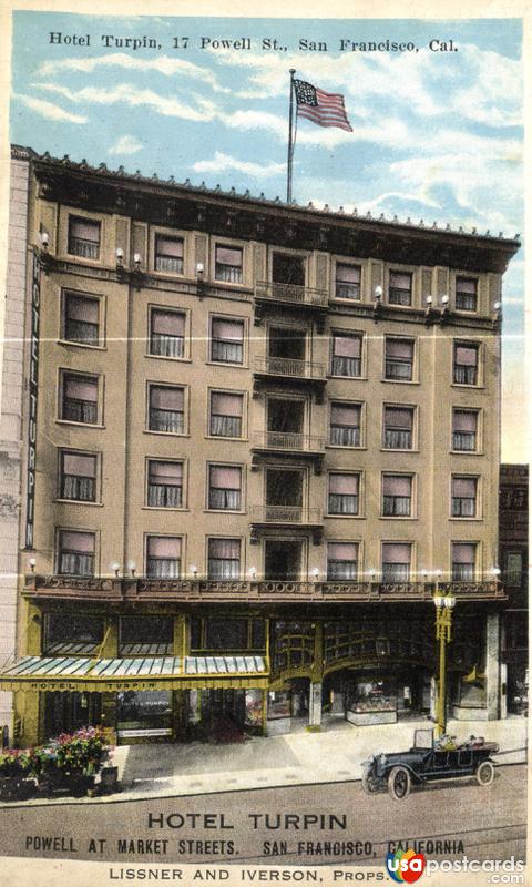 Hotel Turpin, 17 Powell St.