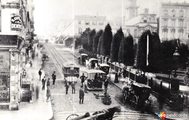 Vintage postcards of San Francisco