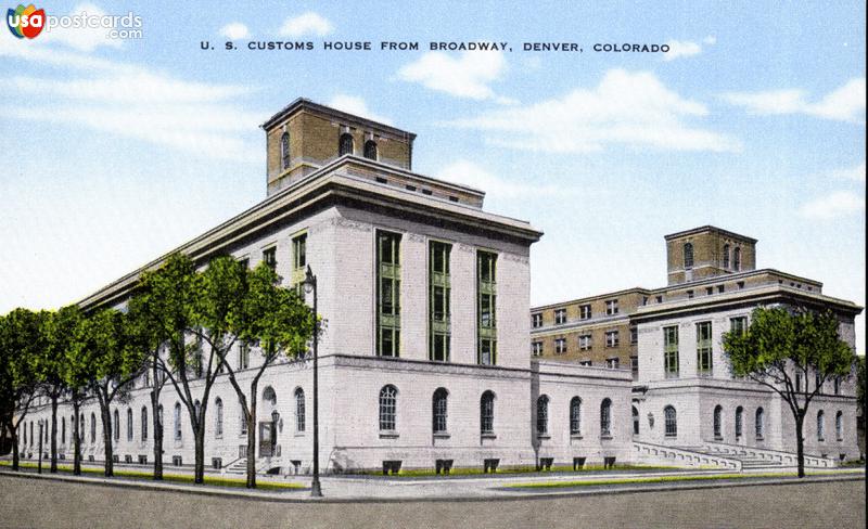 Pictures of Denver, Colorado, United States: U. S. Customs House from Broadway