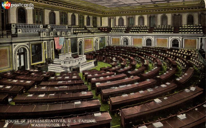 House of Representatives - U. S. Capitol