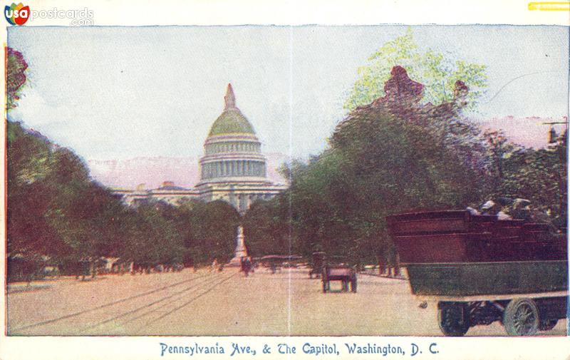 Pennsylvania Ave., & The Capitol