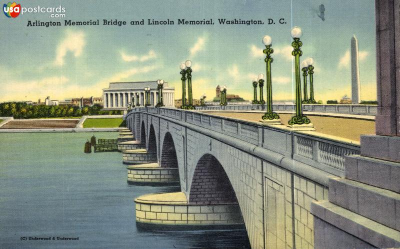 Arlington Memorial Bridge and Lincoln Memorial