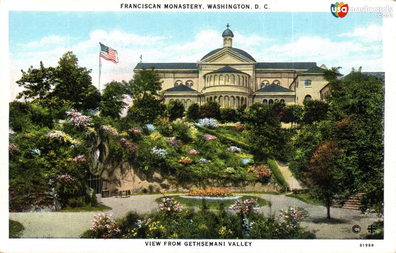 Franciscan Monastery. View from Gethsemani Valley