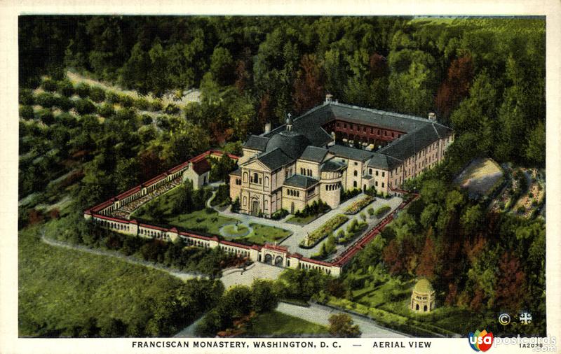 Franciscan Monastery. Aerial View