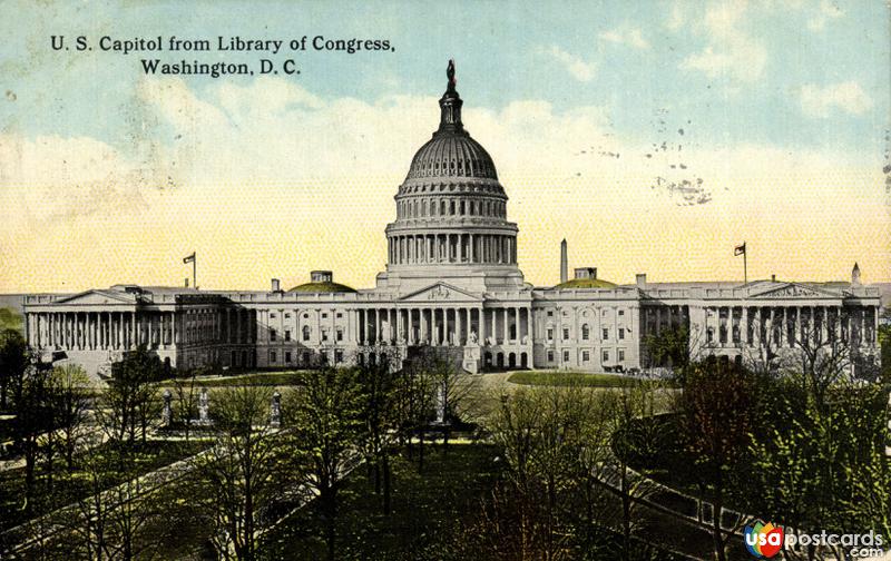 U. S. Capitol from Library of Congress