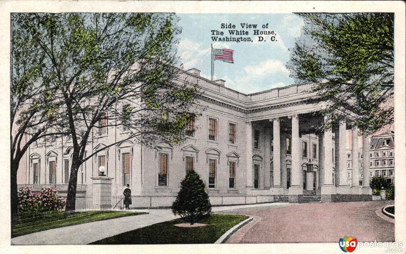 Side View of The White House