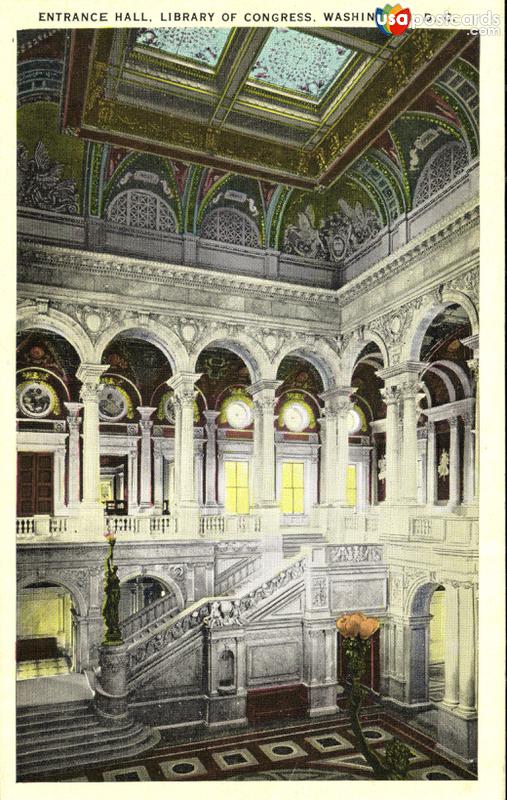 Entrance Hall. Library of Congress