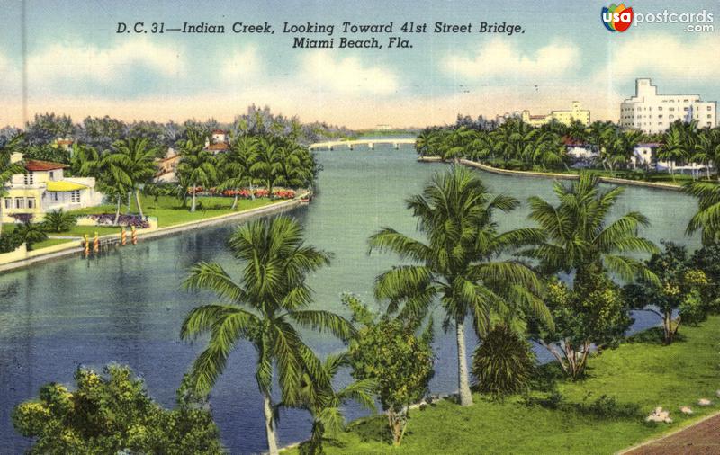 Indian Creek, Looking Toward 41st Street Bridge