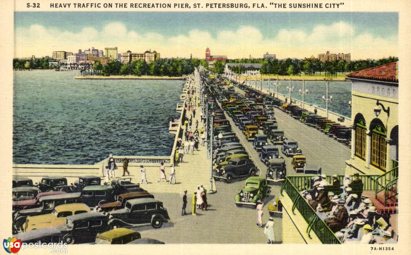 Heavy Traffic on the Recreation Pier