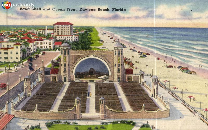 Band Shell and Ocean Front