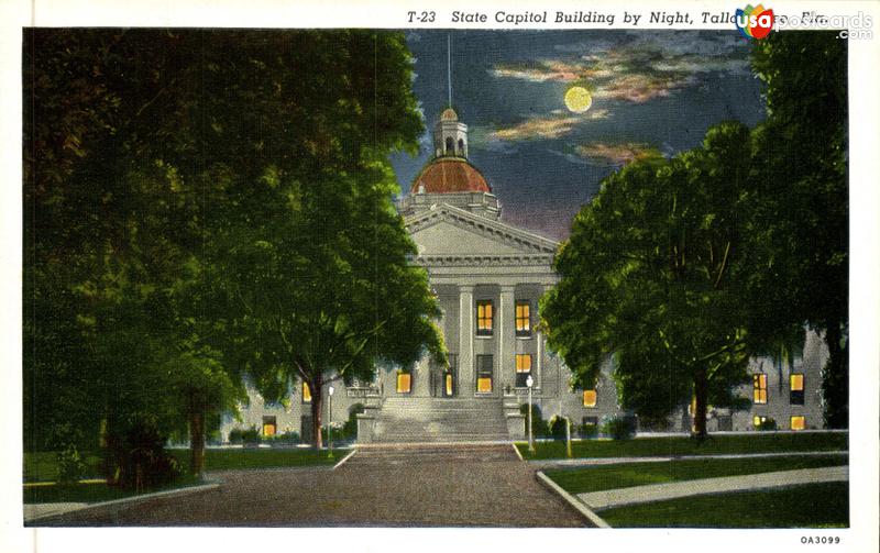 State Capitol Building by Night