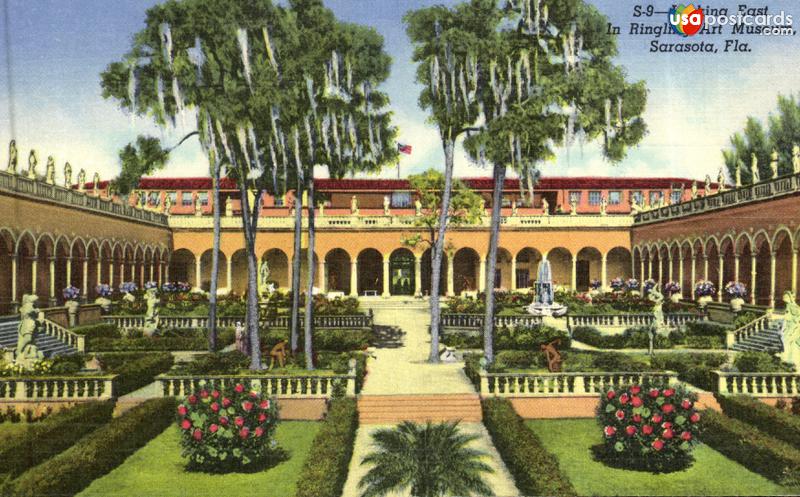 Looking East in Ringling Art Museum