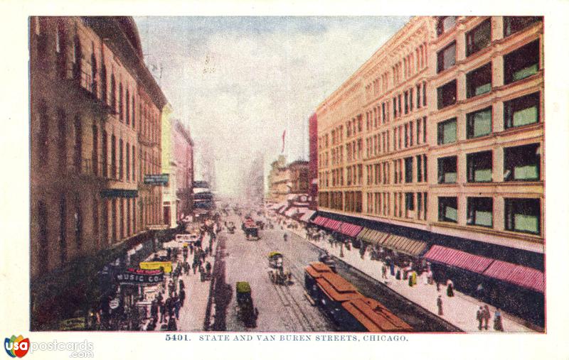 State and Van Buren Streets