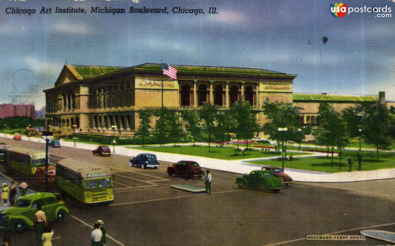 Chicago Art Institute, Michigan Boulevard