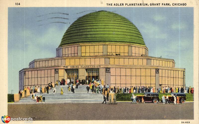 The Adler Planetarium, Grant Park