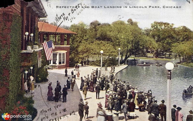 Refectory and Boat Landing in Lincoln Park