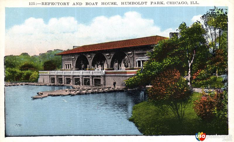 Refectory and Boat House, Humboldt Park