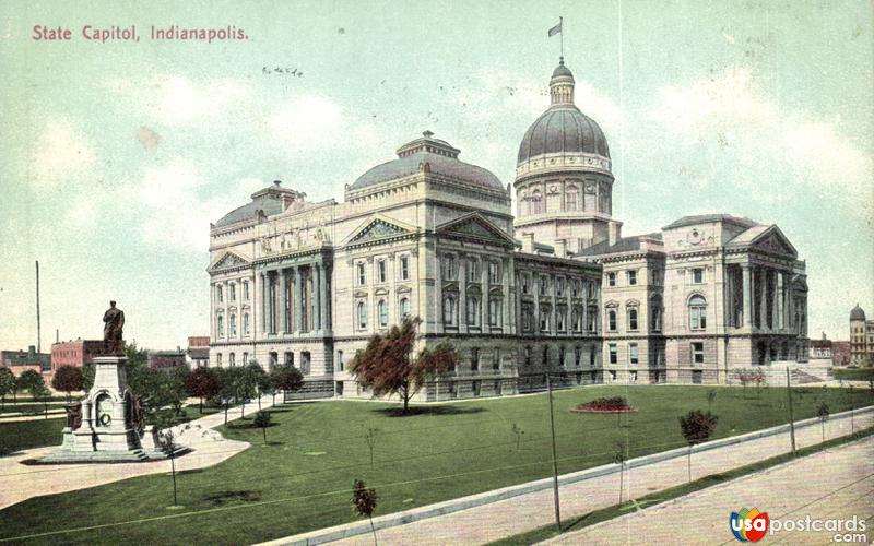 Pictures of Indianapolis, Indiana, United States: State Capitol