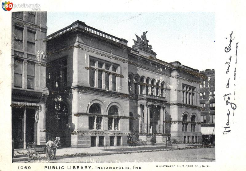 Pictures of Indianapolis, Indiana, United States: Public Library