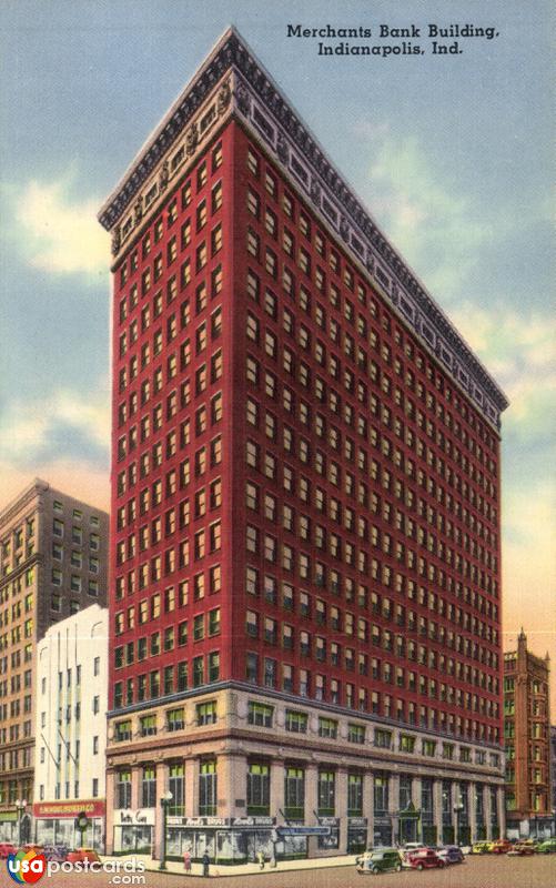 Pictures of Indianapolis, Indiana, United States: Merchants Bank Building