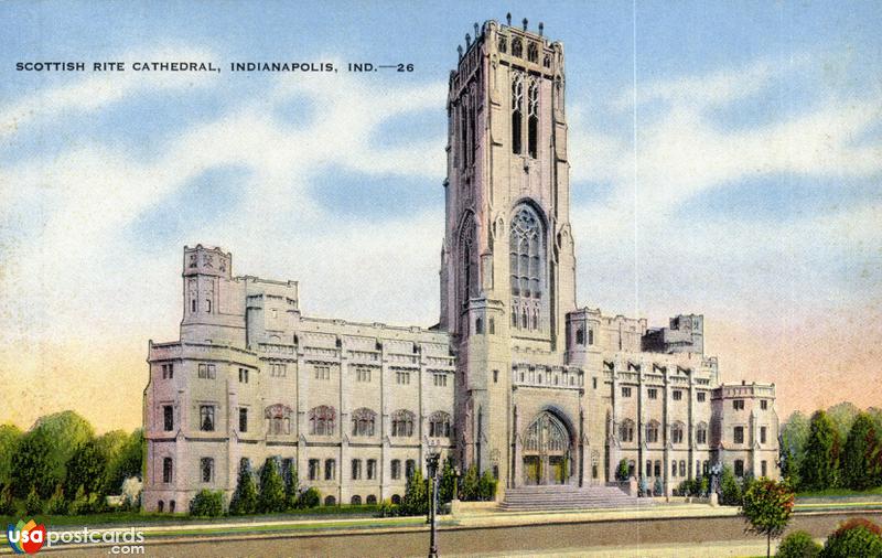 Pictures of Indianapolis, Indiana, United States: Scottish Rite Cathedral