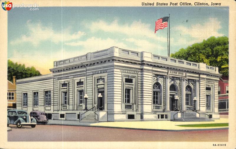 Pictures of Clinton, Iowa, United States: United States Post Office