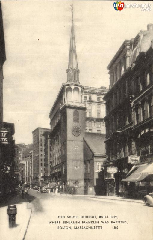 Old South Church, Built 1729