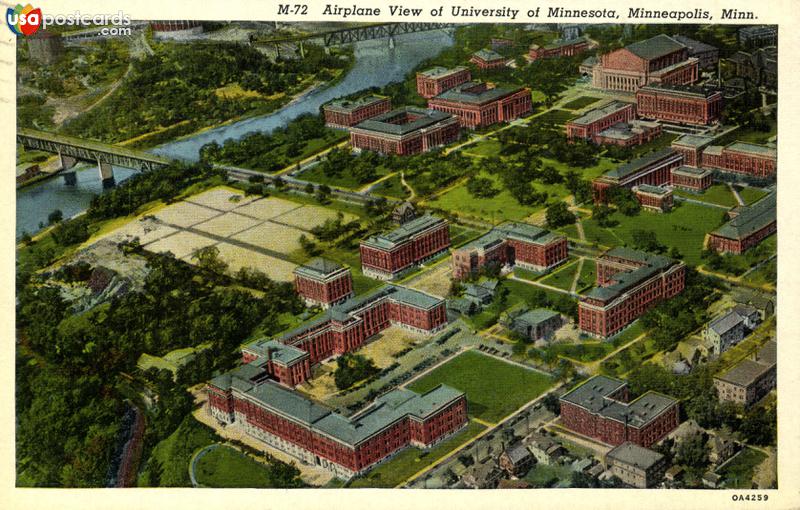 Air View of University of Minnesota