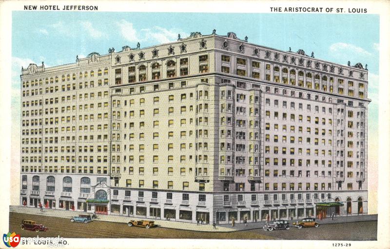 Pictures of St. Louis, Missouri, United States: New Hotel Jefferson. The Aristocrat of St. Louis