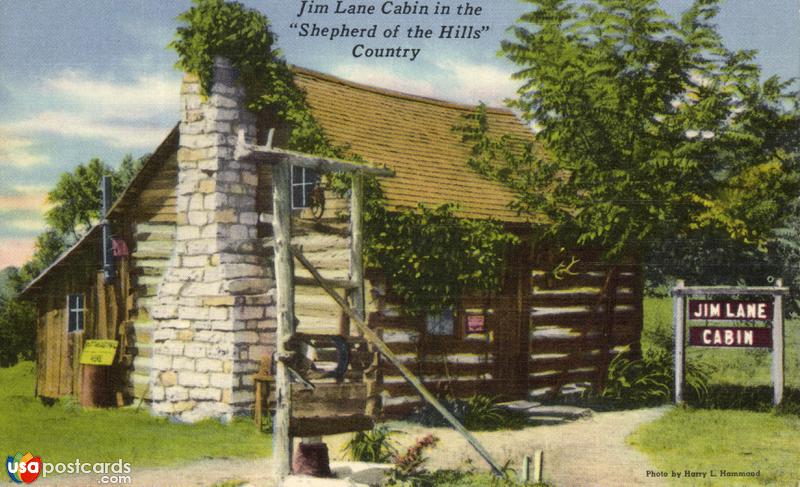 Jim Lane Cabin in the Shepherd of the Hills Country