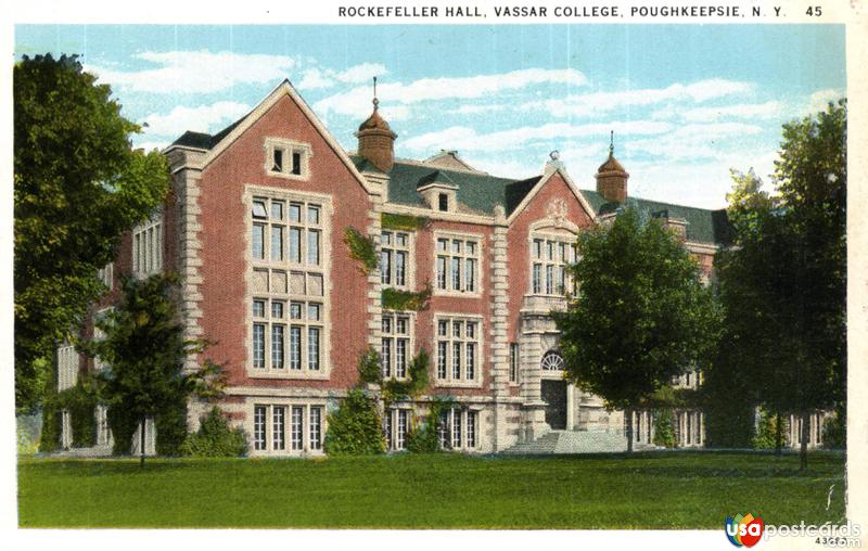 Pictures of Poughkeepsie, New York, United States: Rockefeller Hall, Vassar College