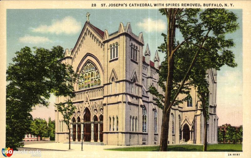 St. Joseph´s Cathedral with Spires Removed