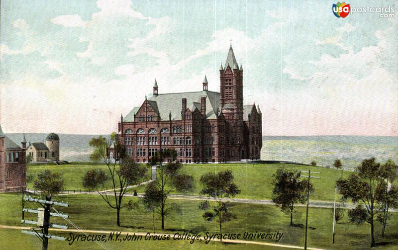 John Crouse College, Syracuse University