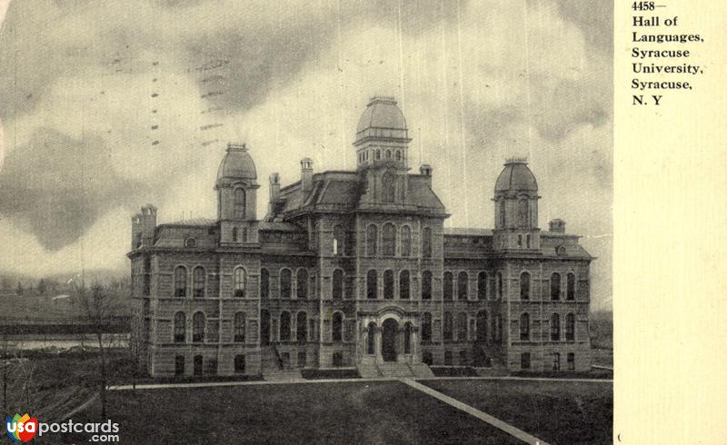 Hall of Languages, Syracuse University