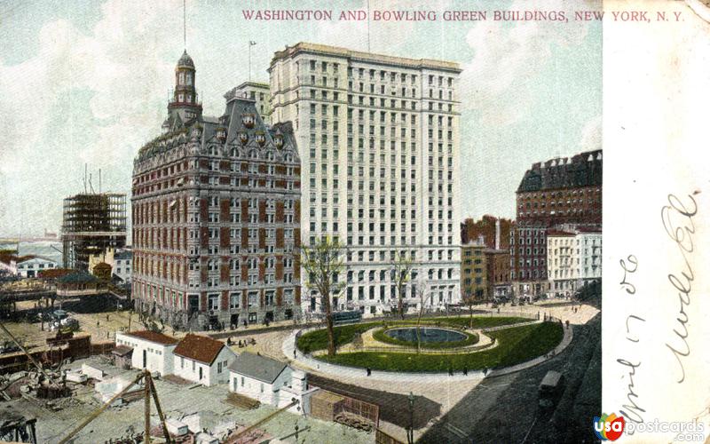 Washington and Bowling Green Buildings