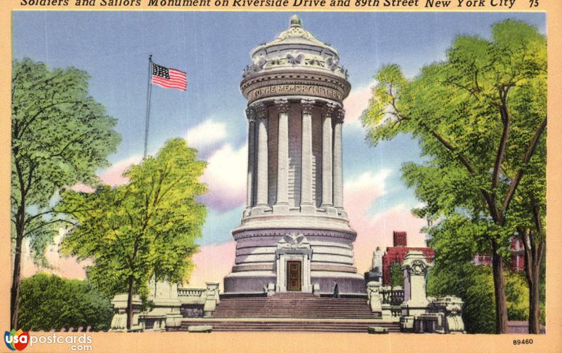 Soldiers and Sailors Monument on Riverside Drive