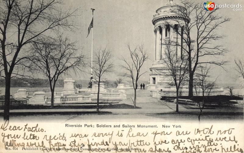 Soldiers and Sailors Monument, Riverside Park