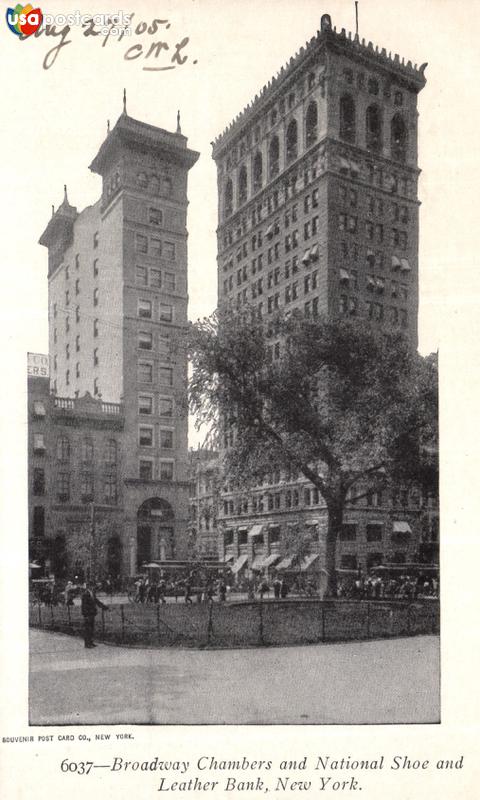 Broadway Chambers and National Shoe and Leather Bank