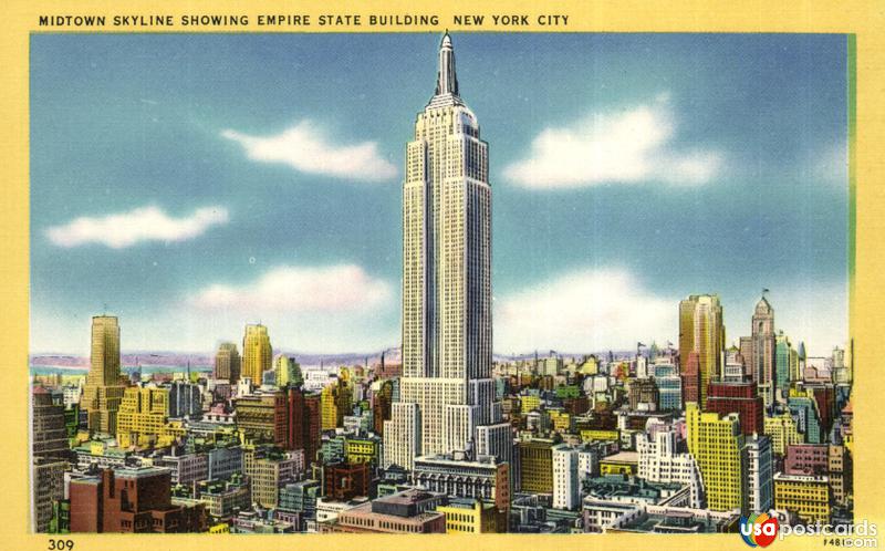 Midtown Skyline showing Empire State Building