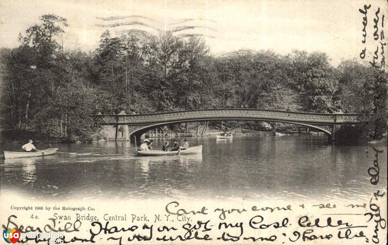 Swan Bridge, Central Park