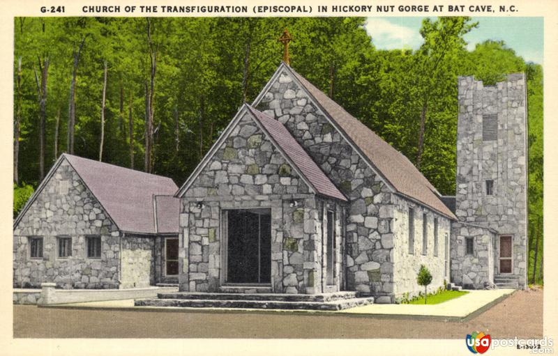 Church of The Transfiguration (Episcopal) in Hickory Nut Gorge at Bat Cave